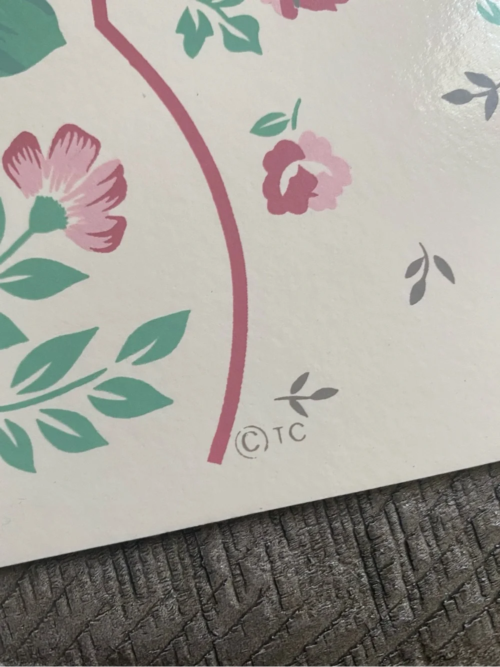 Vintage 80s floral